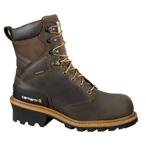 Carhartt Mens 8 Waterproof Breathable Soft Toe Logger Boot CML8160 Carhartt Mens 8 Waterproof Breathable Soft Toe Logger Boot CML8160